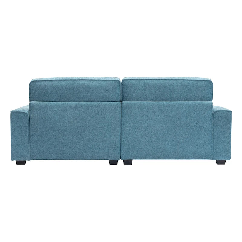 Upholstered 3-Seat Loveseat Sofa, 79.5L x 31W x 30.5H