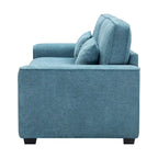 Upholstered 3-Seat Loveseat Sofa, 79.5L x 31W x 30.5H