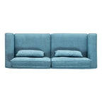 Upholstered 3-Seat Loveseat Sofa, 79.5L x 31W x 30.5H