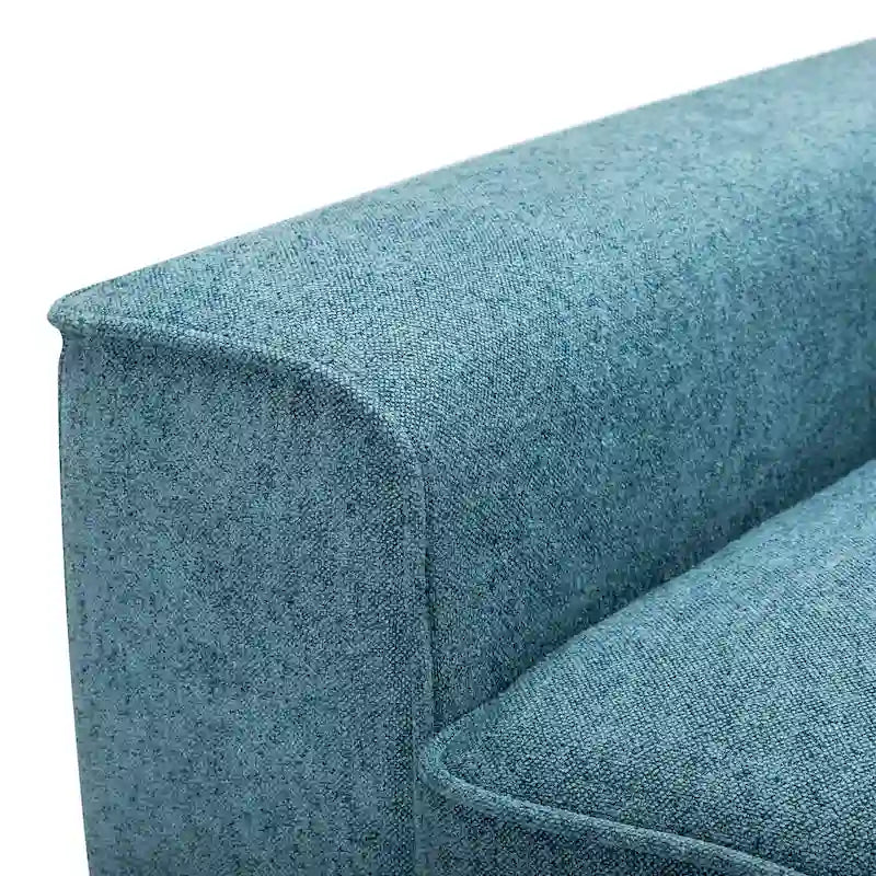 Upholstered 3-Seat Loveseat Sofa, 79.5L x 31W x 30.5H