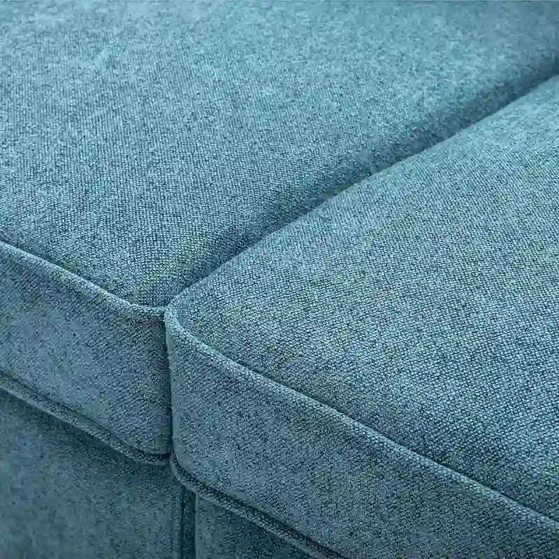 Upholstered 3-Seat Loveseat Sofa, 79.5L x 31W x 30.5H