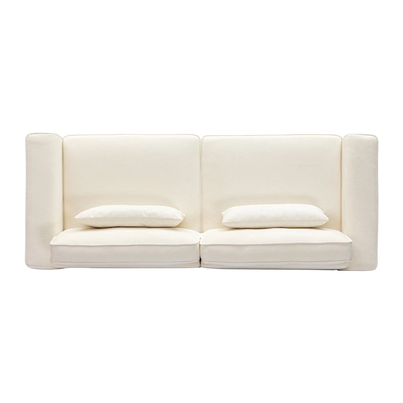 Upholstered 3-Seat Loveseat Sofa, 79.5L x 31W x 30.5H