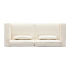 Upholstered 3-Seat Loveseat Sofa, 79.5L x 31W x 30.5H