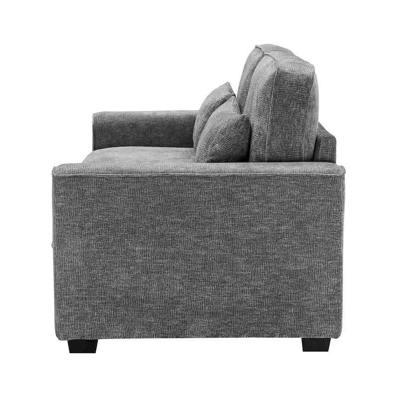 Upholstered 3-Seat Loveseat Sofa, 79.5L x 31W x 30.5H