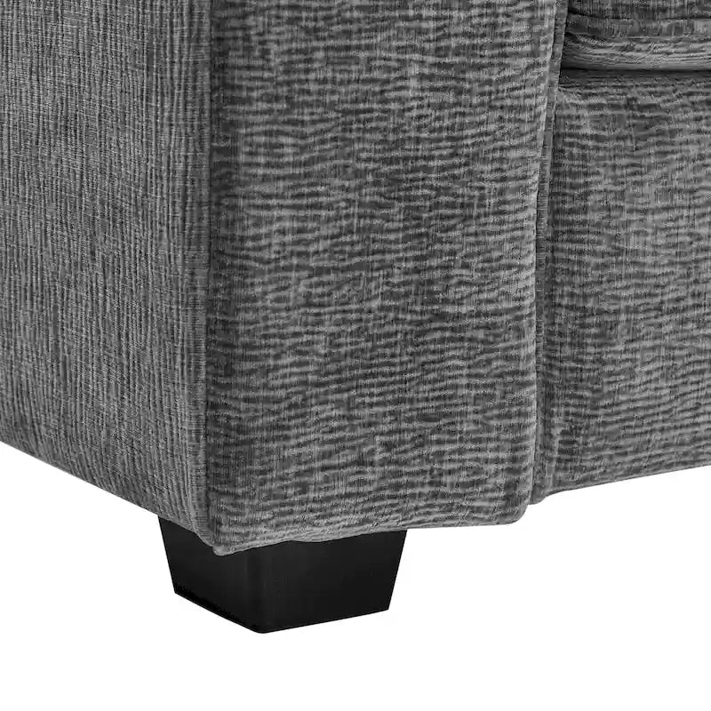 Upholstered 3-Seat Loveseat Sofa, 79.5L x 31W x 30.5H