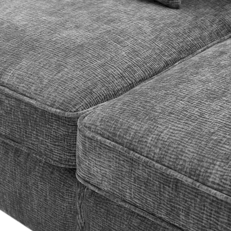 Upholstered 3-Seat Loveseat Sofa, 79.5L x 31W x 30.5H