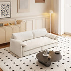 Velvet Convertible Sleeper Sofa - Queen Size - 3-in-1