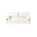 Velvet Convertible Sleeper Sofa - Queen Size - 3-in-1