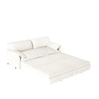 Velvet Convertible Sleeper Sofa - Queen Size - 3-in-1