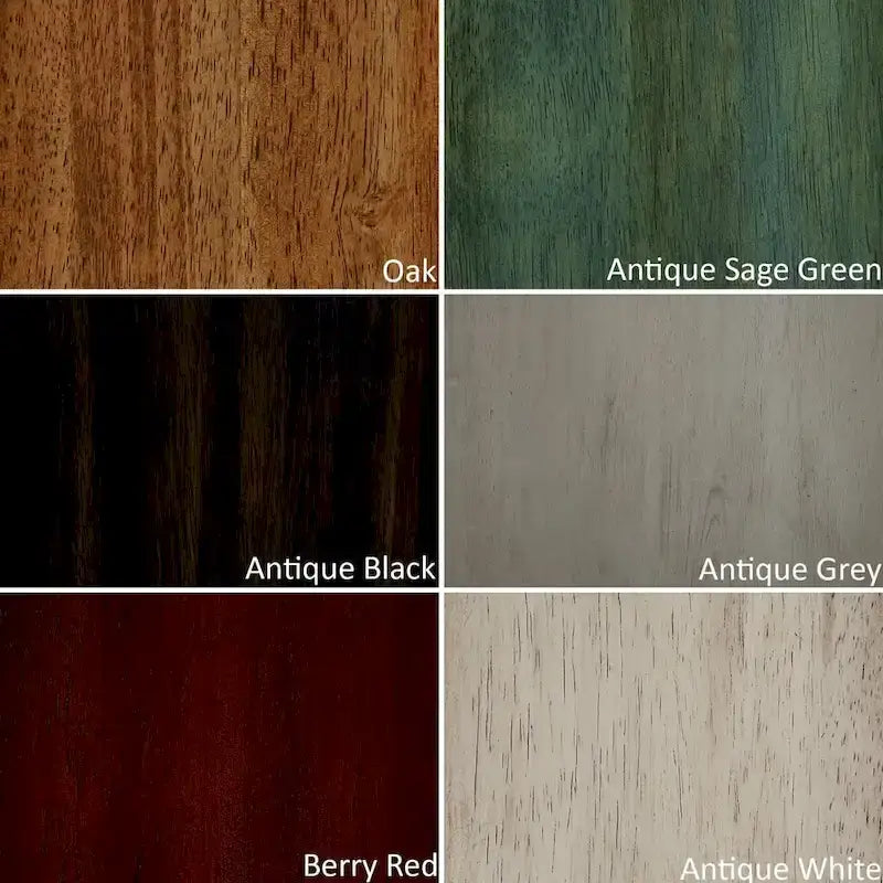 Slat Back Bar Height Chairs - Rubberwood - Set of 2