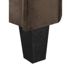 3-Seat Sofa, Microfiber Upholstered with Tufted Back, 78.7 Inch