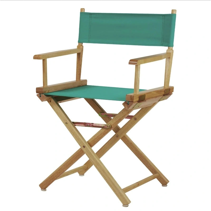 Folding Director's Chair - Canvas Seat - 18" - Multiple Colors