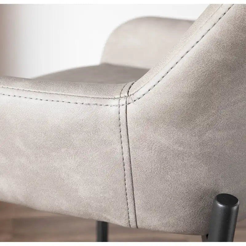 Counter Stools Set of 2 Camel/Espresso/Green/Grey Industrial Low-Back