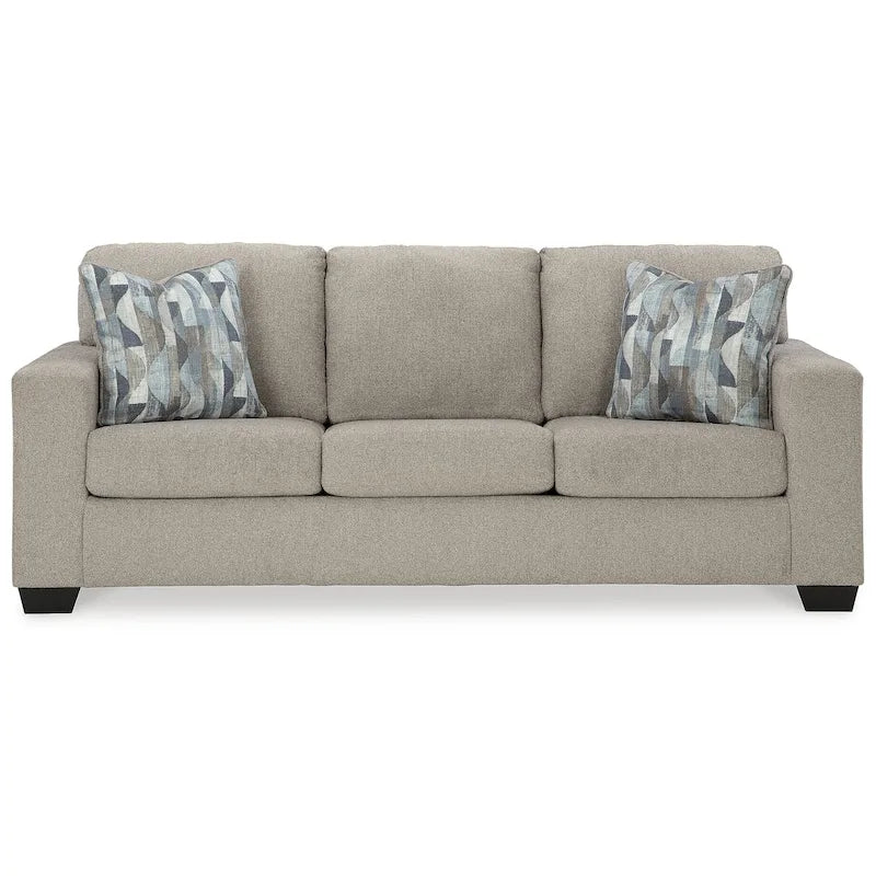 Parchment Polyester  Sleeper - Queen - 85"W