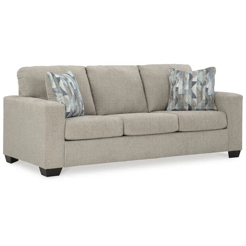 Parchment Polyester  Sleeper - Queen - 85"W
