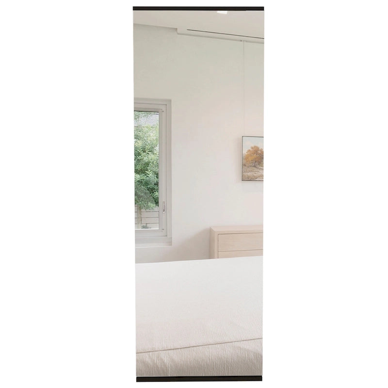 Wall Mounted Shoe Rack - Mirror Door - Holds 10 Pairs