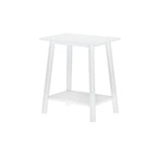 Mid-Century Modern Side Table - Wood - Angled Legs