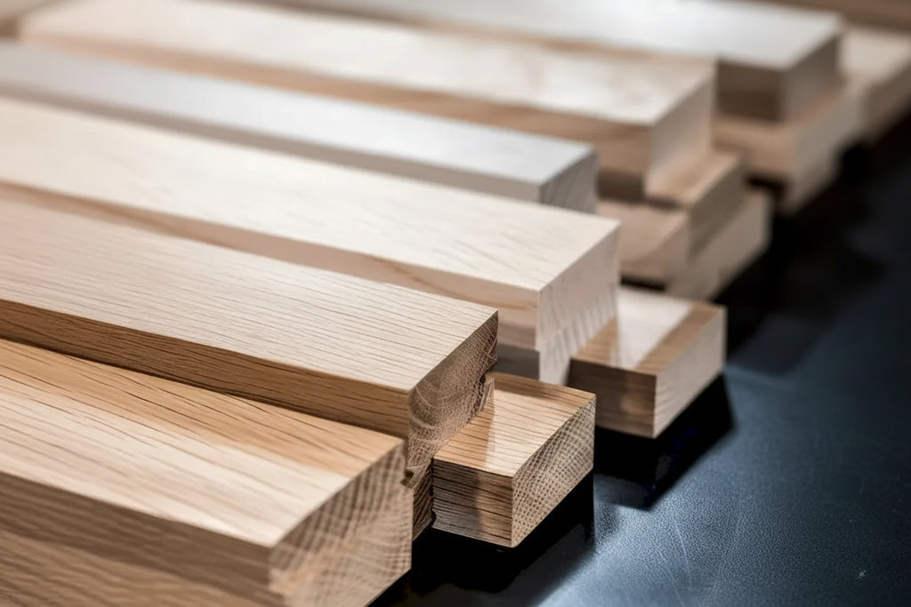 Midcentury Walnut 2-Drawer Nightstand - Wood Bedside Table