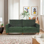 Light Gray Chenille Loveseat for 2-3 People, 82.68W x 31.5D x 33H Inches, 88 lbs