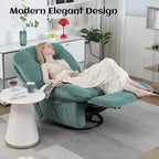 Power Recliner Chair - Massage & Heat - Swivel - Single Seat