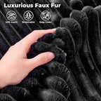 Plush Velvet Double Chaise Sofa, No Assembly, 2-Person