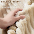 Plush Velvet Double Chaise Sofa, No Assembly, 2-Person