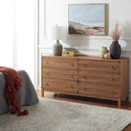 6-Drawer Chest - Veneer Finish - Storage Dresser