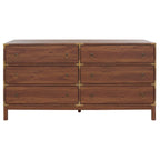 6-Drawer Chest - Veneer Finish - Storage Dresser
