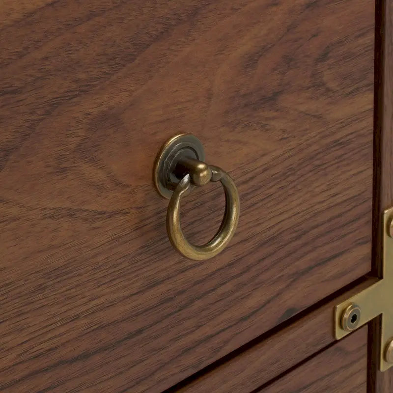 6-Drawer Chest - Veneer Finish - Storage Dresser