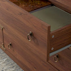 6-Drawer Chest - Veneer Finish - Storage Dresser
